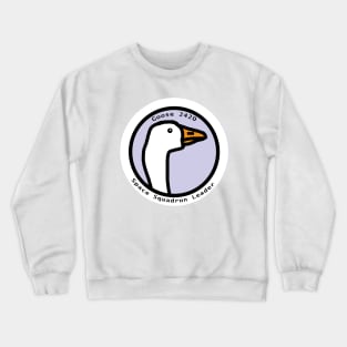 Portrait of Space Squadron Leader Goose Crewneck Sweatshirt